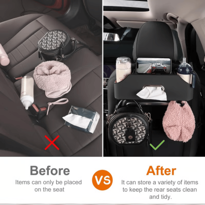 Sale 3-in-1 Car Backseat Organizer – Keep Your Ride Clean & Organized!