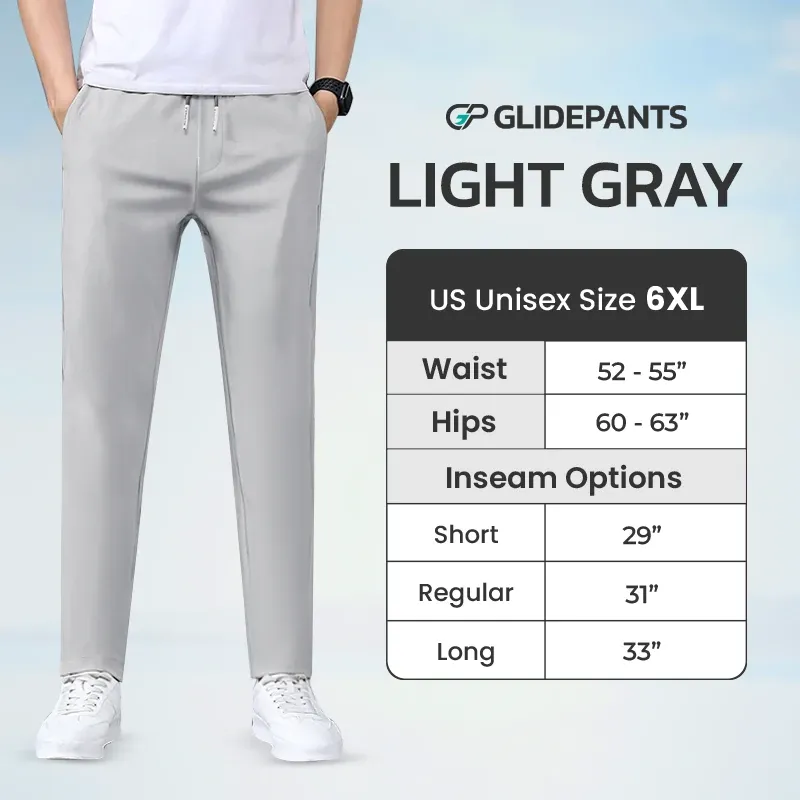 GlidePants - Unisex Quick Dry Pull-on Stretch Pants