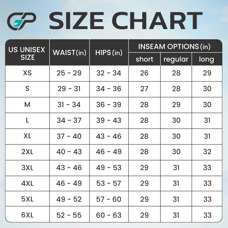 GlidePants - Unisex Quick Dry Pull-on Stretch Pants