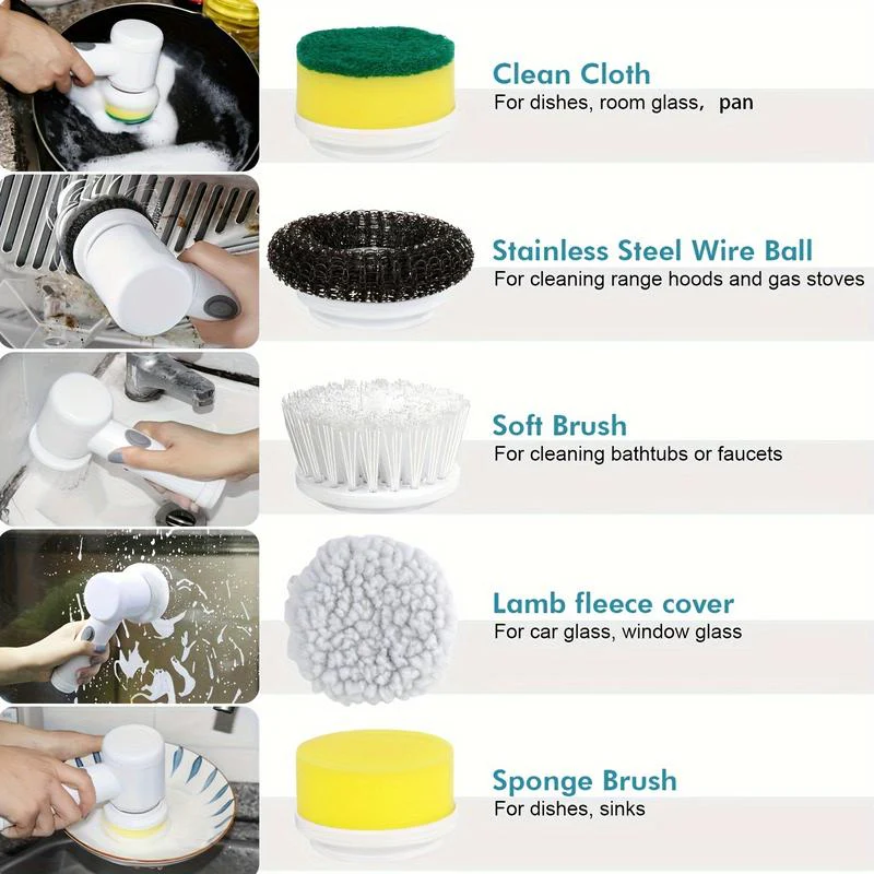 Deep Clean Made Easy – Electric Cleaning Brush