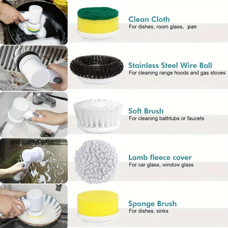 Deep Clean Made Easy – Electric Cleaning Brush