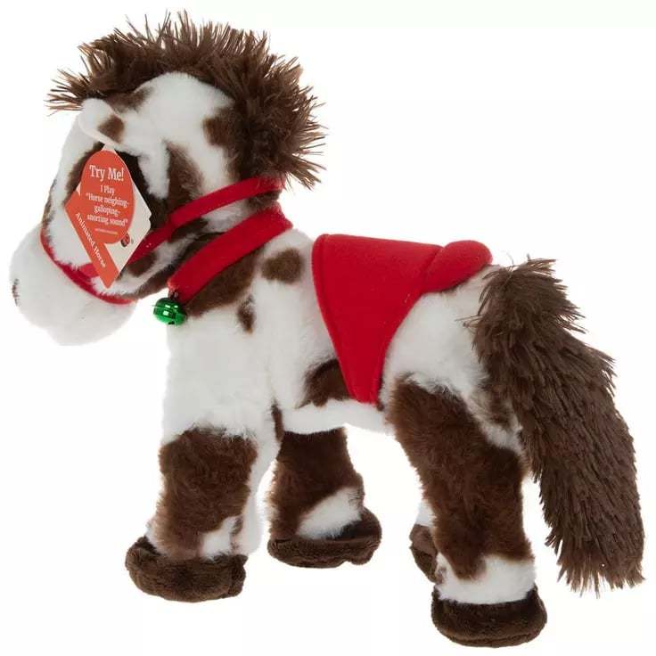 🔥Last Day 49% OFF - 🐎💞Dan Dee Spotted Electric Plush Horse