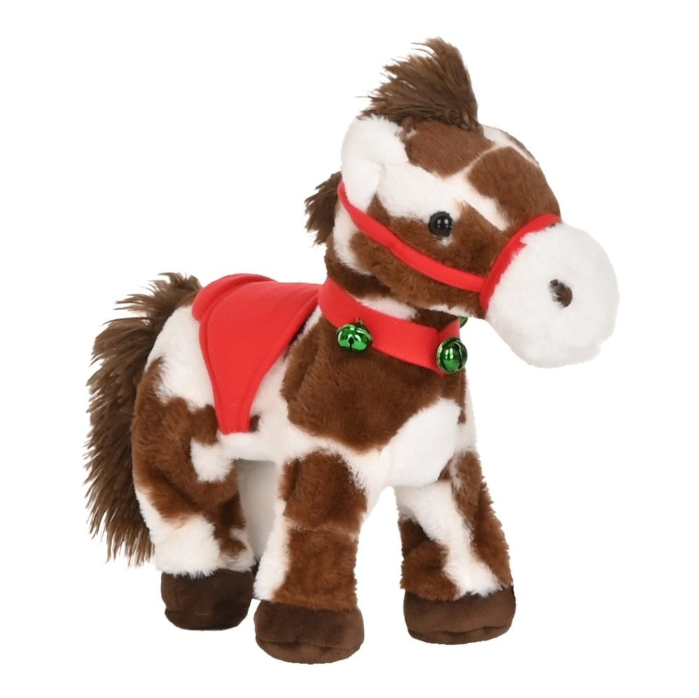 🔥Last Day 49% OFF - 🐎💞Dan Dee Spotted Electric Plush Horse
