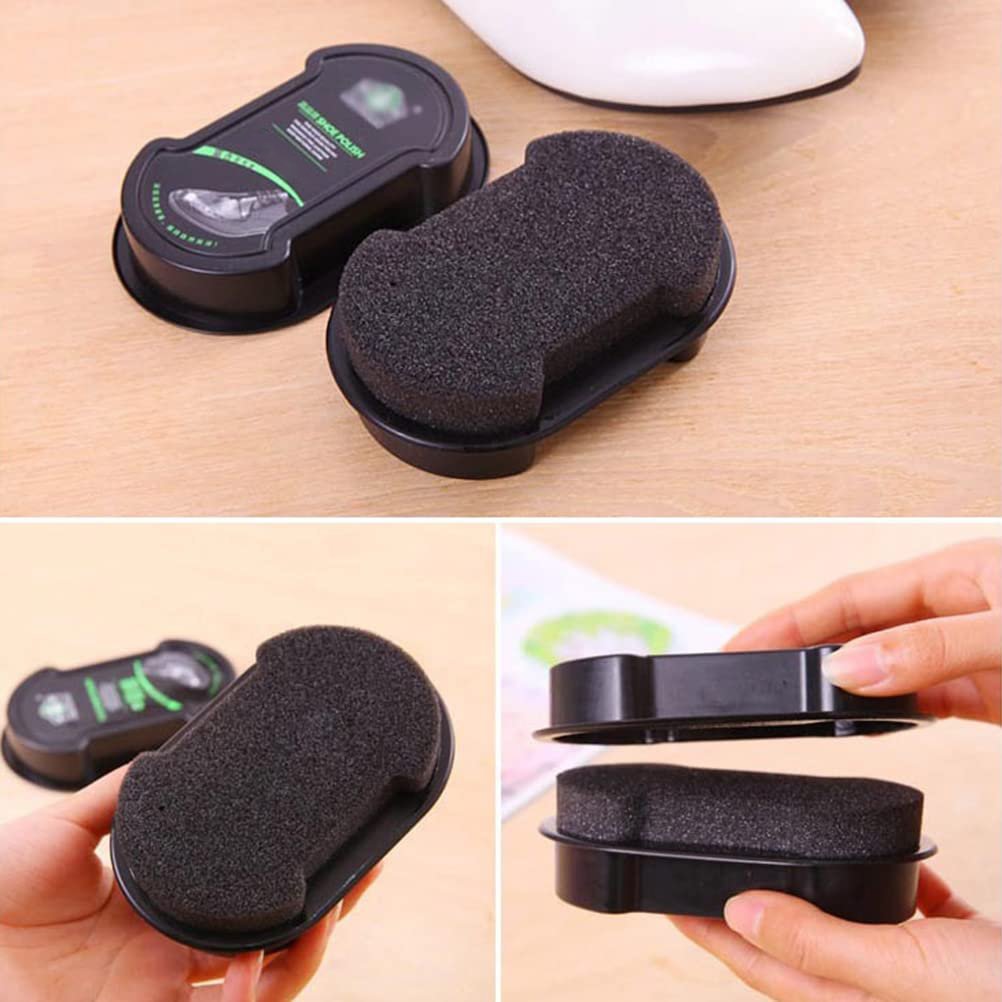 🛒 Sponge Shoe Polish  (2 PCS) – Instantly Shine & Protect All Leather Gear 👞 
