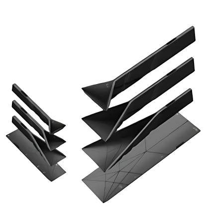 🔥🔥2025 Hot Sale - 📏 POLYGONS FLAT 3-IN-1 MEASURING SPOONS SET 🍽️🔥