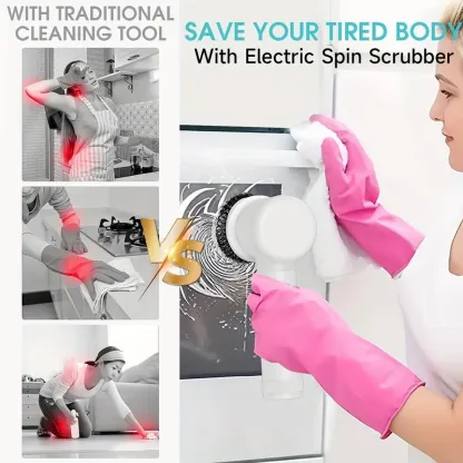 Deep Clean Made Easy – Electric Cleaning Brush