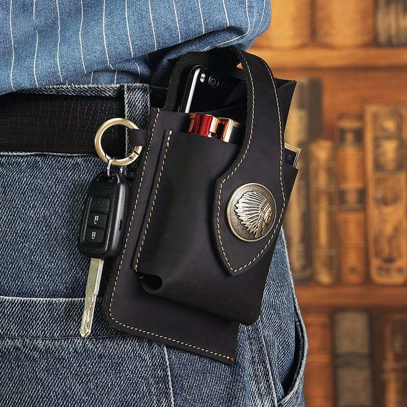🔥Last Day 50% Off🔥 - Multifunctional Leather Mobile Phone Bag
