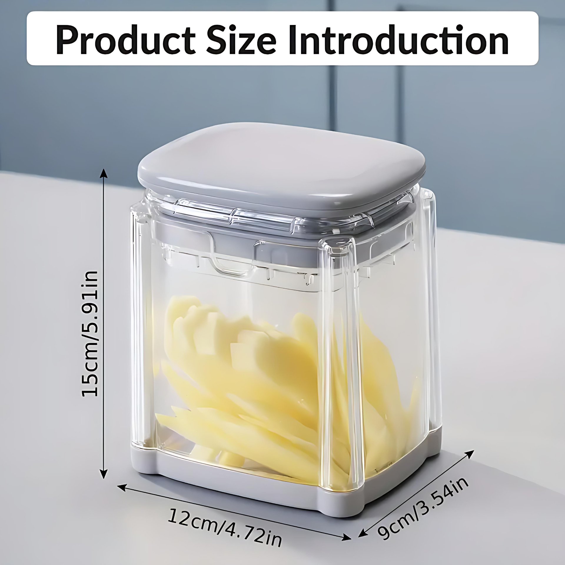 🔪 4-in-1 Manual Vegetable Chopper – No Power Needed | For Potatoes, Onions, Fruits & More 🍅🥔