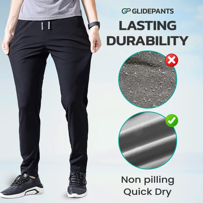 GlidePants - Unisex Quick Dry Pull-on Stretch Pants