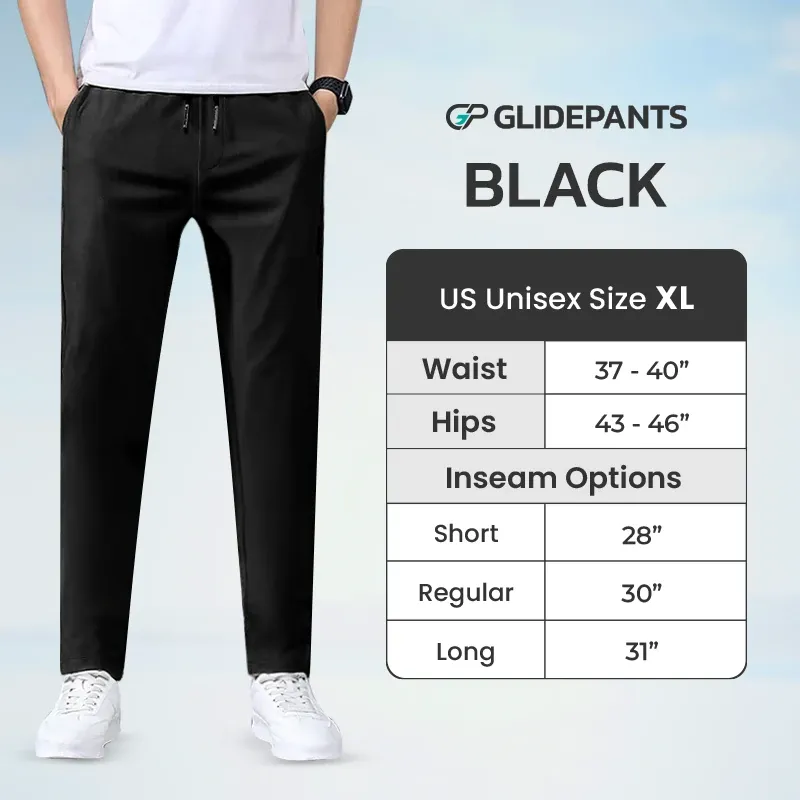 GlidePants - Unisex Quick Dry Pull-on Stretch Pants