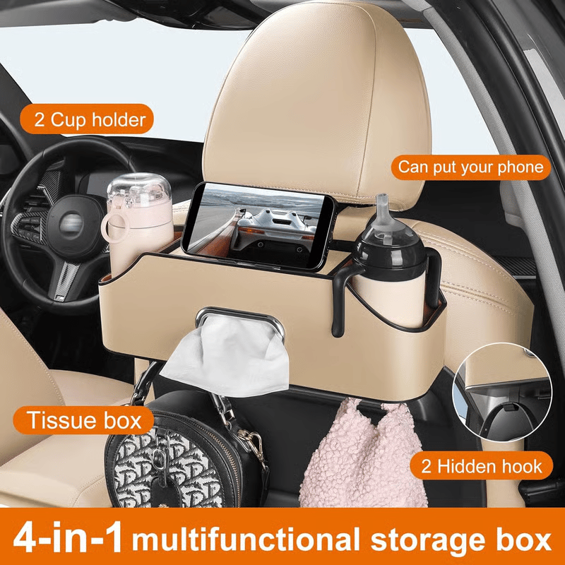Sale 3-in-1 Car Backseat Organizer – Keep Your Ride Clean & Organized!