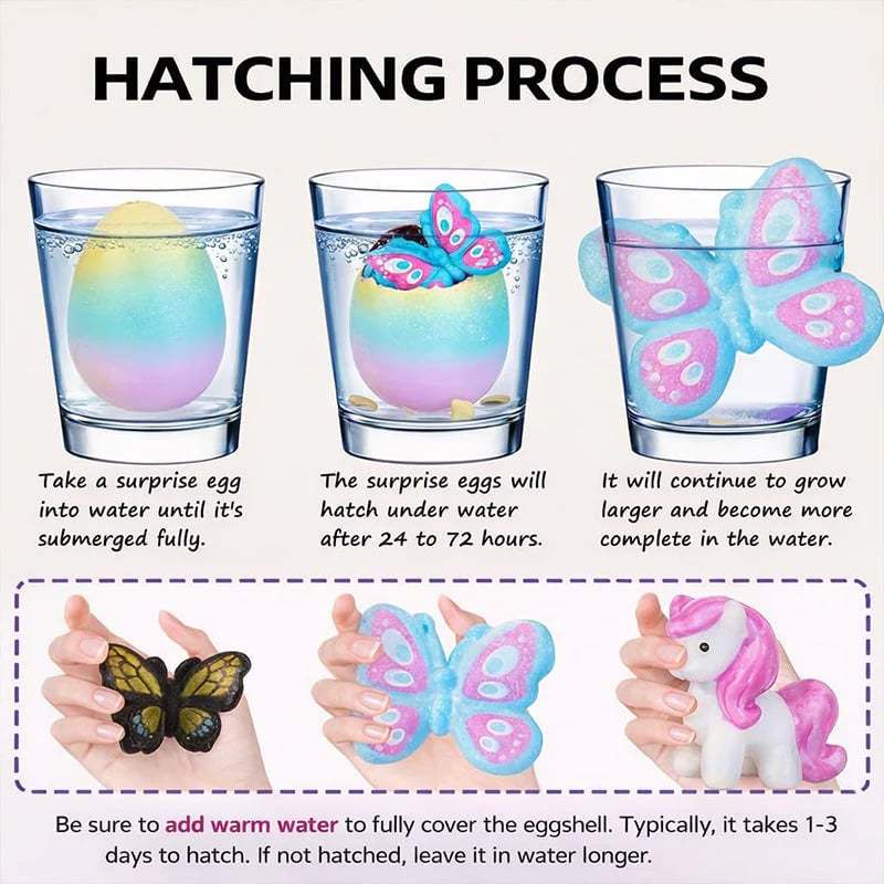 🔥Solange der Vorrat reicht 40 % Rabatt!🎉6 Stück magisches Brutei-Spielzeug