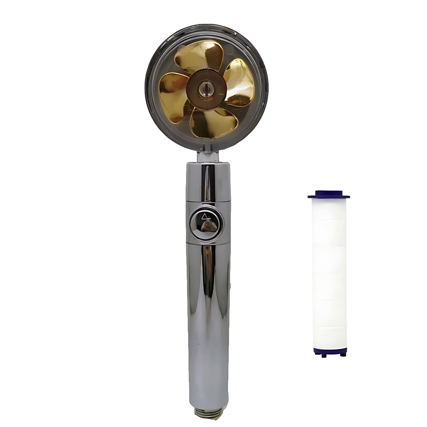 360° Power Shower Head 🚿 – Pressure Boost + Filter + Water Saving