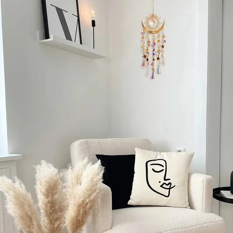 ⏰⌛✨ Crystal solar collector, indoor and outdoor decoration for windows, bedroom, patio and garden☪️