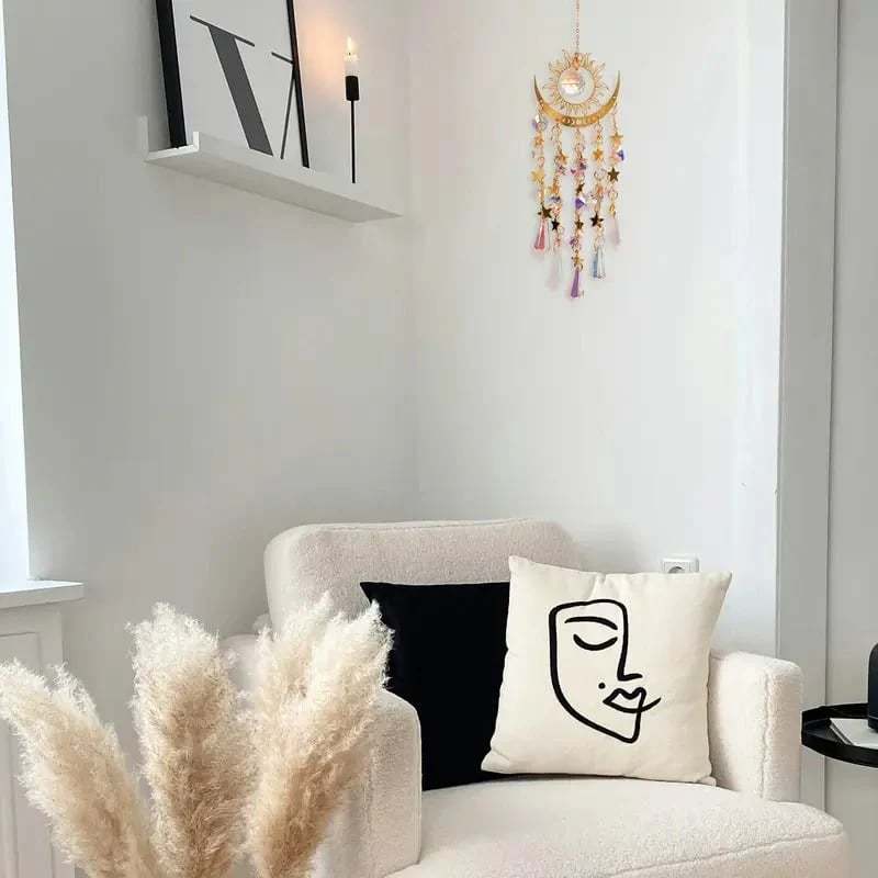 ⏰⌛✨ Crystal solar collector, indoor and outdoor decoration for windows, bedroom, patio and garden☪️