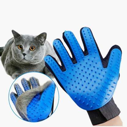 🐾 3-in-1 Pet Grooming Glove –  Brush, Bathe & Bond with Ease