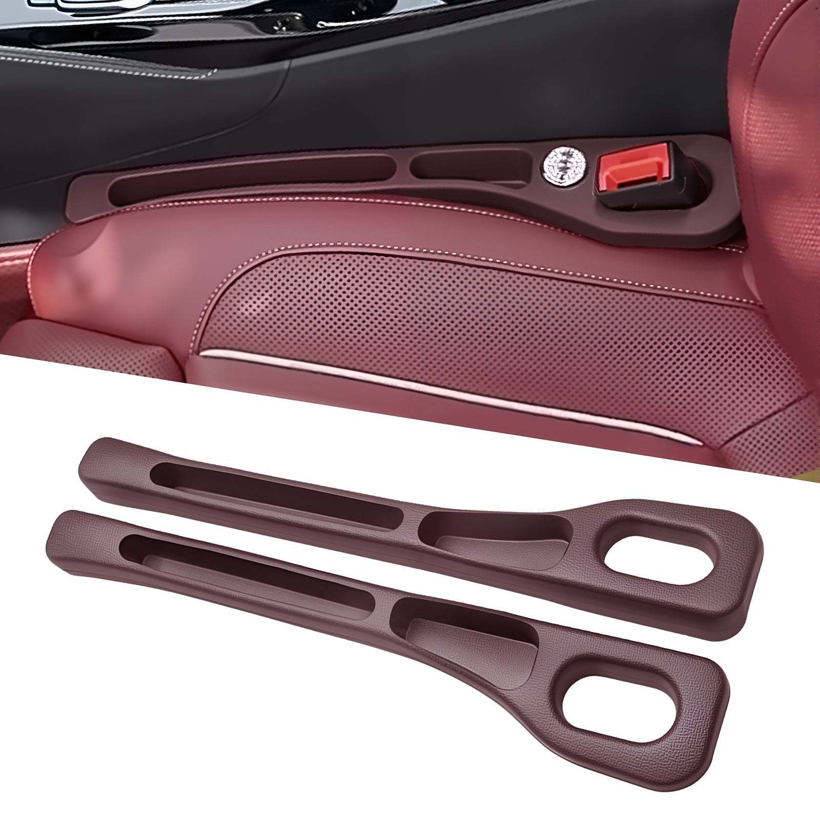 Dual-Slot Car Seat Gap Organizer — No More Lost Items, All Within Reach