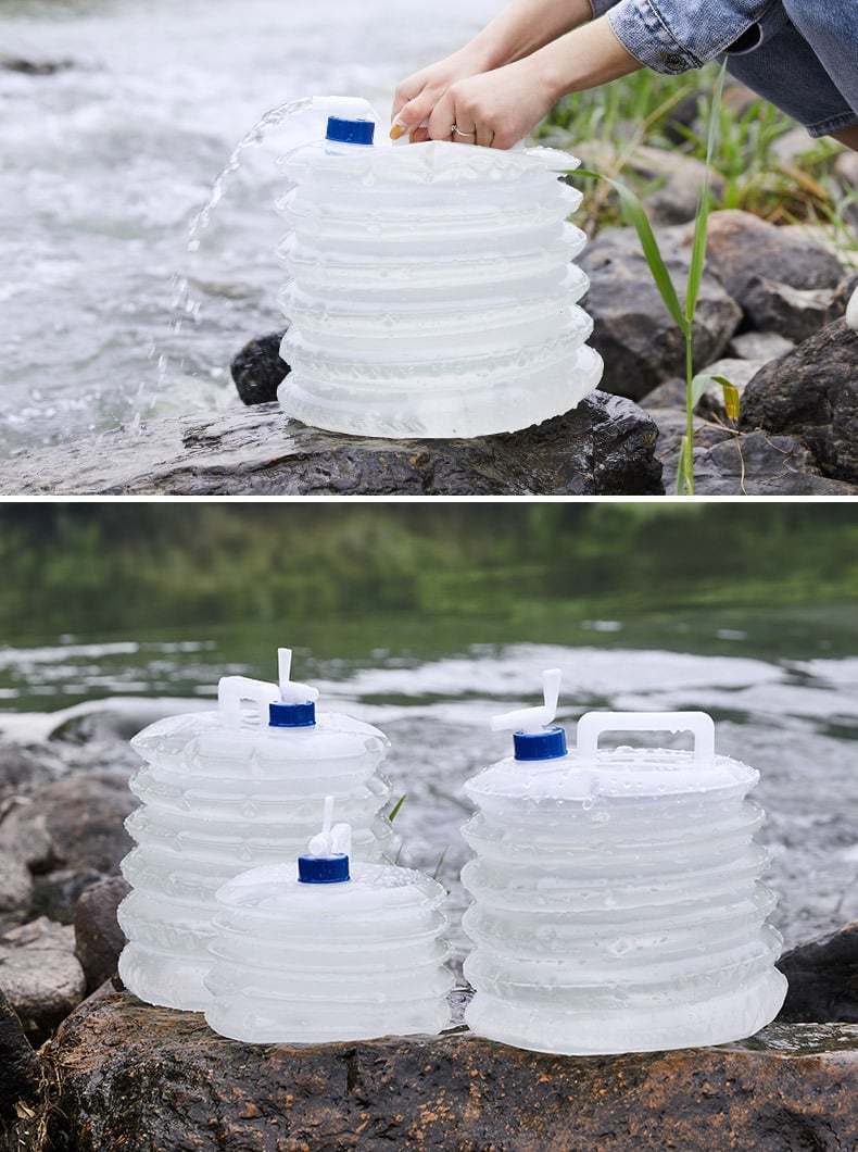 🎅EARLY CHRISTMAS SALE--Collapsible Water Container with Spigot--Buy 2 get 1 free🔥