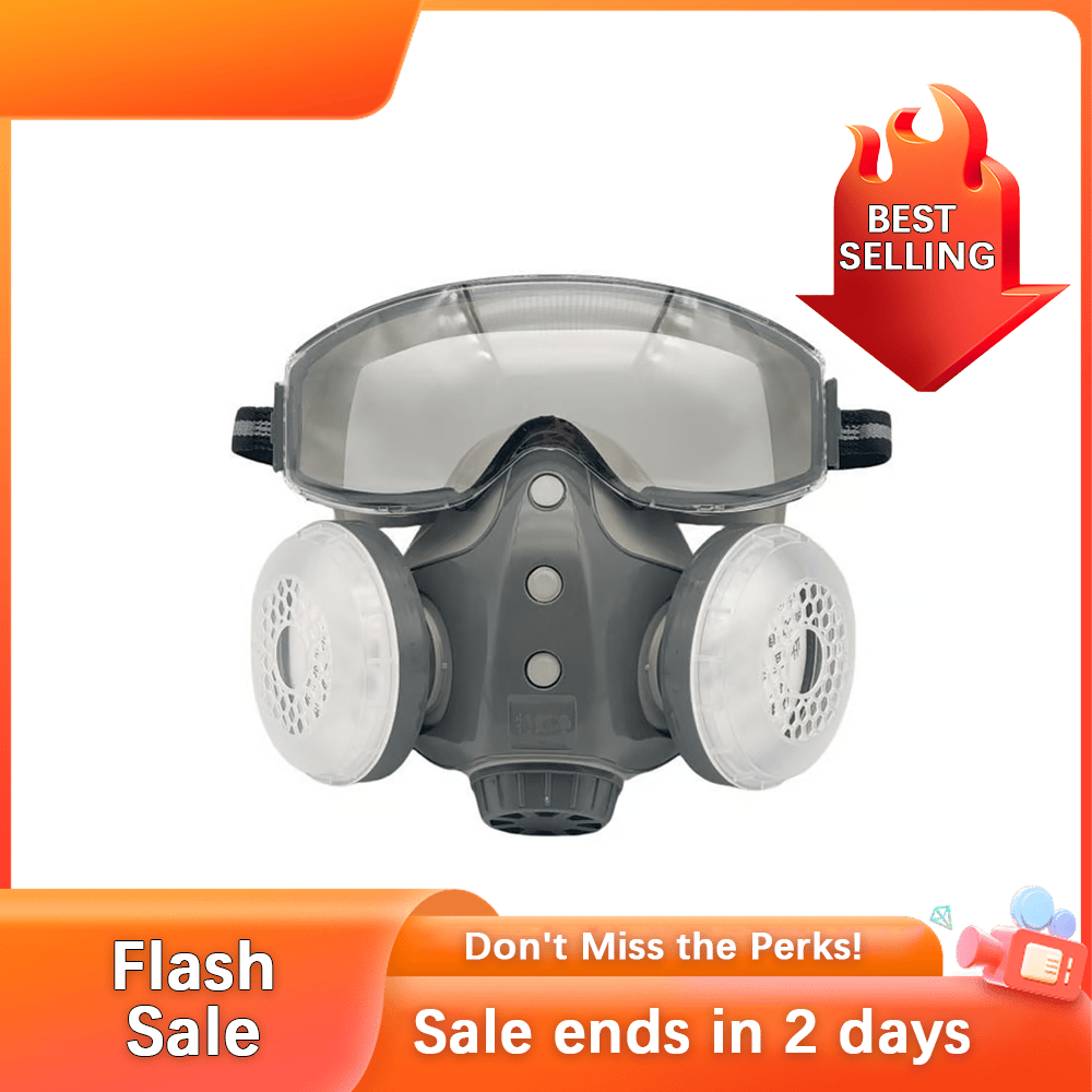 🏆Flash Sale⚡ 50K+ SOLD! Almost Gone-💥Dust-Proof Integrated Respirator Mask,Best gifts