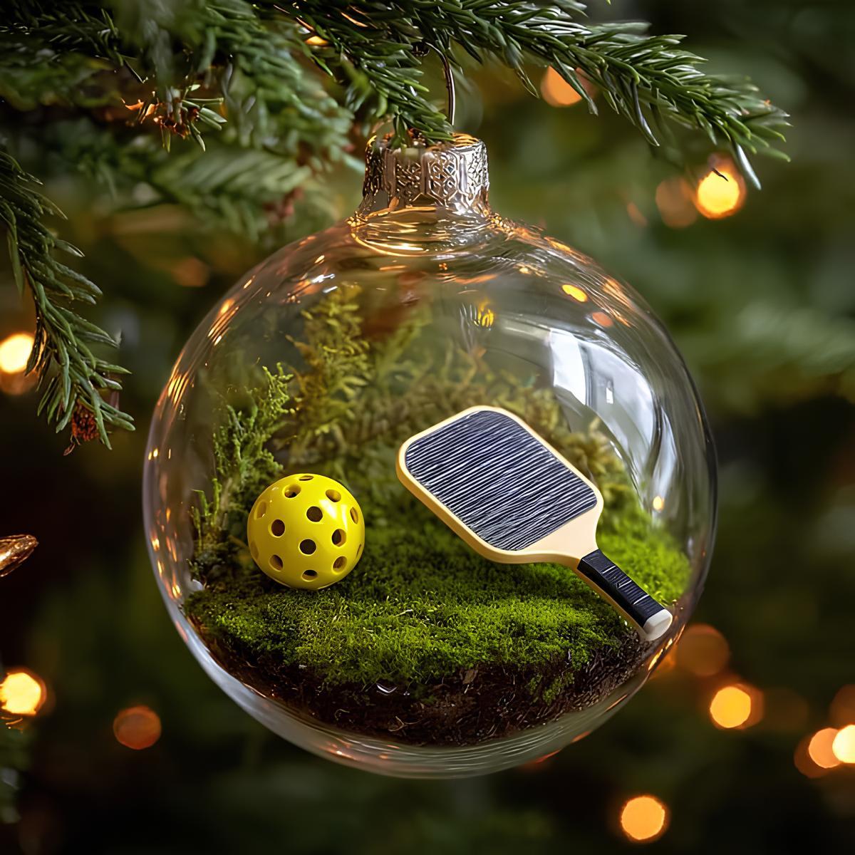 🎁LAST DAY 50% OFF-⚾Sports Holiday Ornament-3D crystal ball decorations