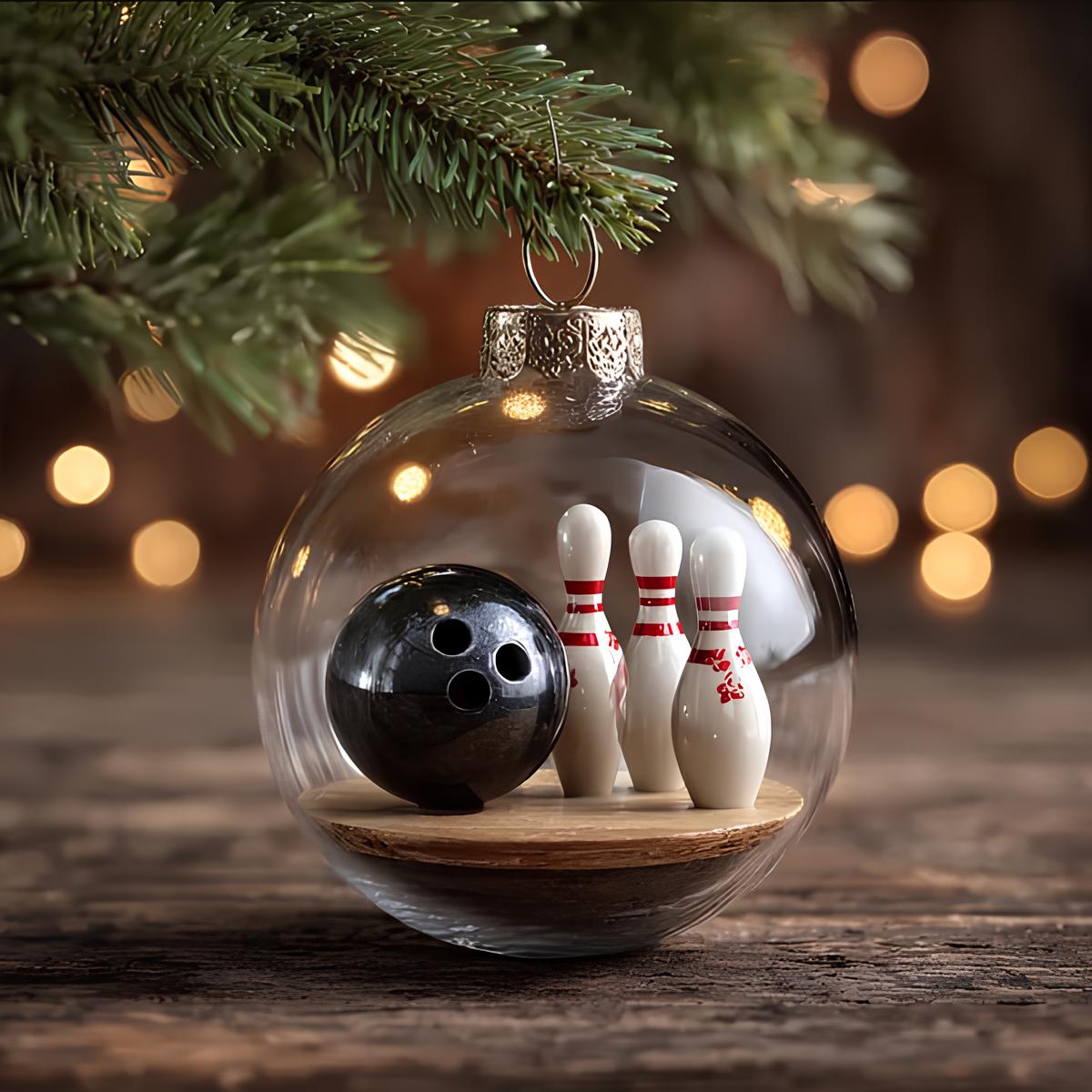 🎁LAST DAY 50% OFF-⚾Sports Holiday Ornament-3D crystal ball decorations