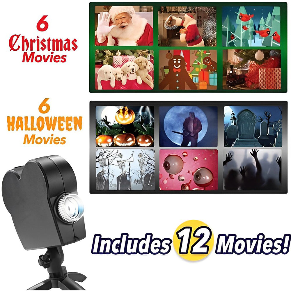 Halloween Holographic Projection