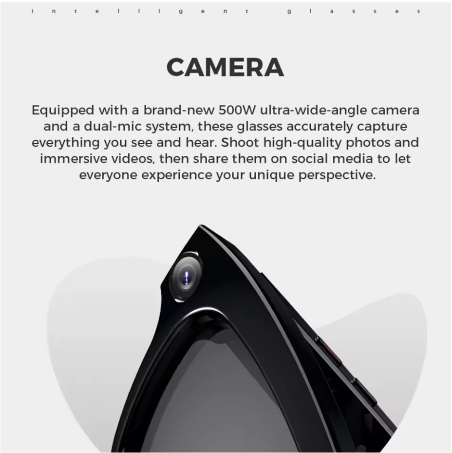 🎁🔥2025 New Arrival 🔥✨Super Black Technology✨Smart Wireless Headphone Sunglasses