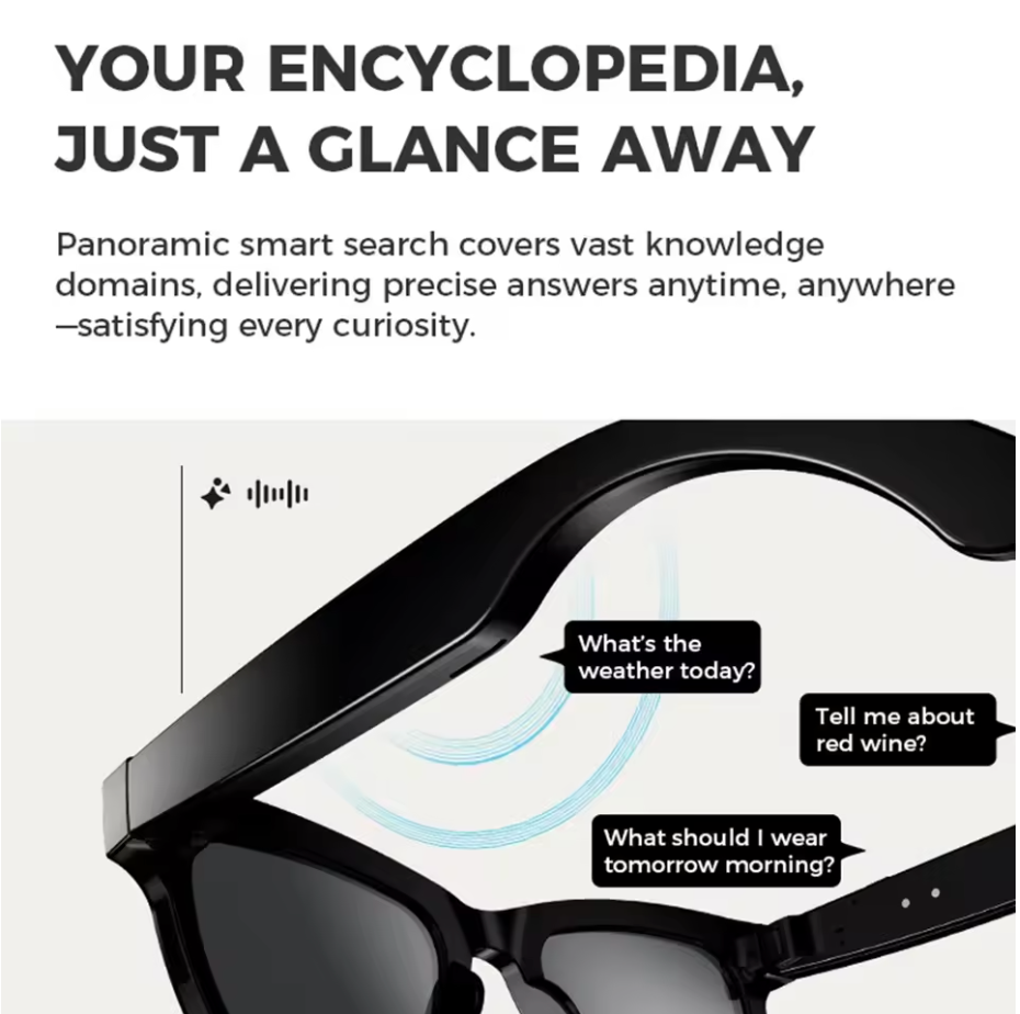 🎁🔥2025 New Arrival 🔥✨Super Black Technology✨Smart Wireless Headphone Sunglasses