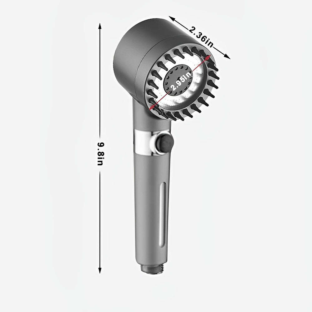German Massage Multifunctional One-button Adjustment Shower Head