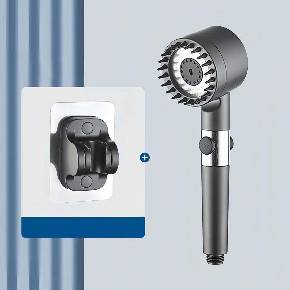 German Massage Multifunctional One-button Adjustment Shower Head