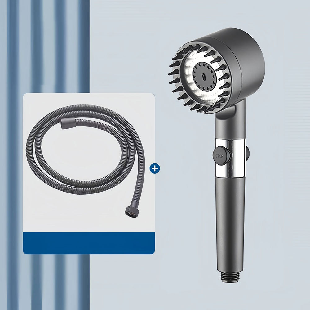 German Massage Multifunctional One-button Adjustment Shower Head