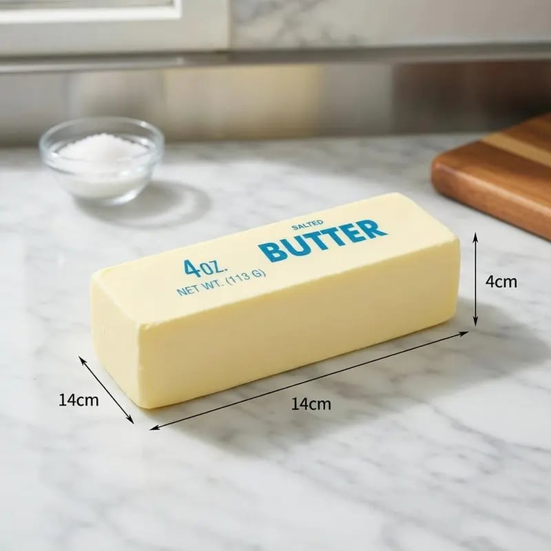 🧈 Butter Stick Squishy Toy – Funny Stress Relief Squeeze 😂