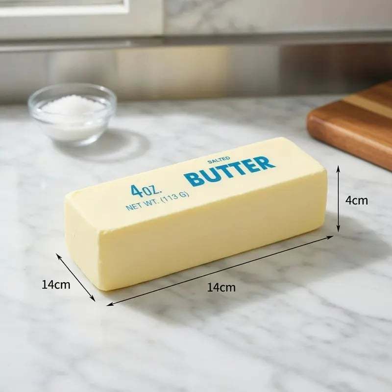 🧈 Butter Stick Squishy Toy – Funny Stress Relief Squeeze 😂