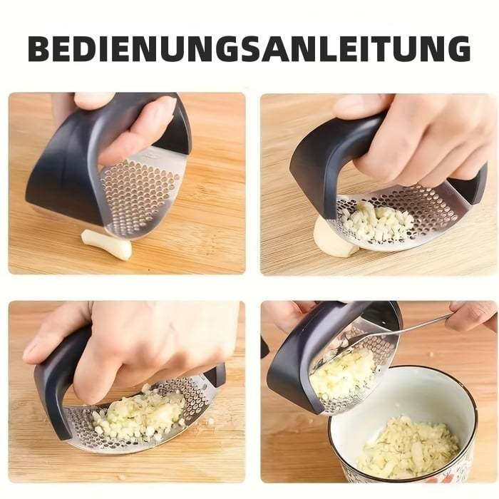 🔥🔥430 stainless steel ring garlic press