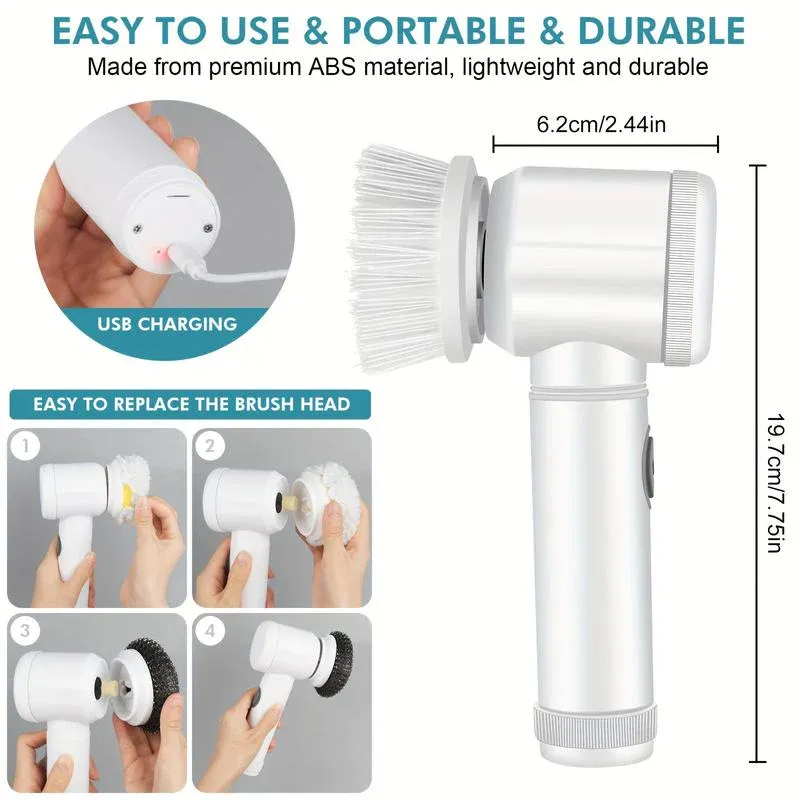 Deep Clean Made Easy – Electric Cleaning Brush