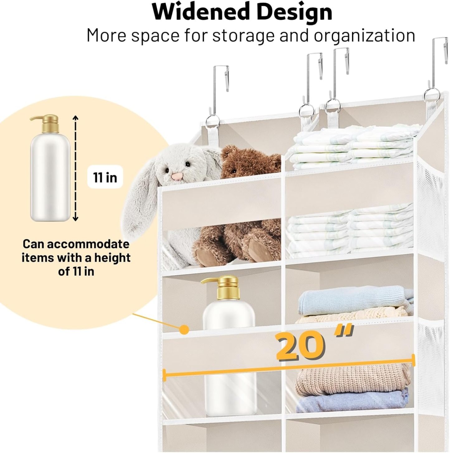 [🏆Flash Sale⚡ 50K+]Ultimate Over-the-Door Organizer — Maximize Space Effortlessly! 🏠✨