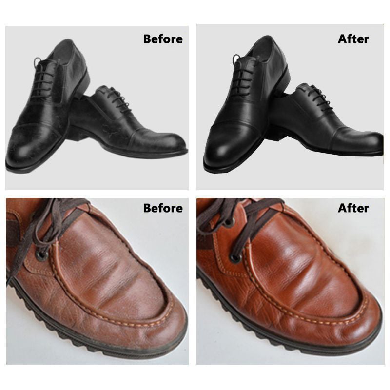 🛒 Sponge Shoe Polish  (2 PCS) – Instantly Shine & Protect All Leather Gear 👞 