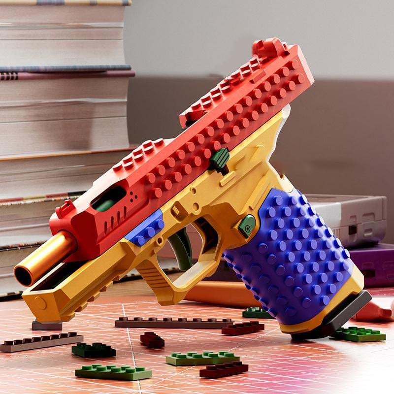 SIG17 1:1 Block Gun Kit — Realistic Simulated Shooting Toy 🔫