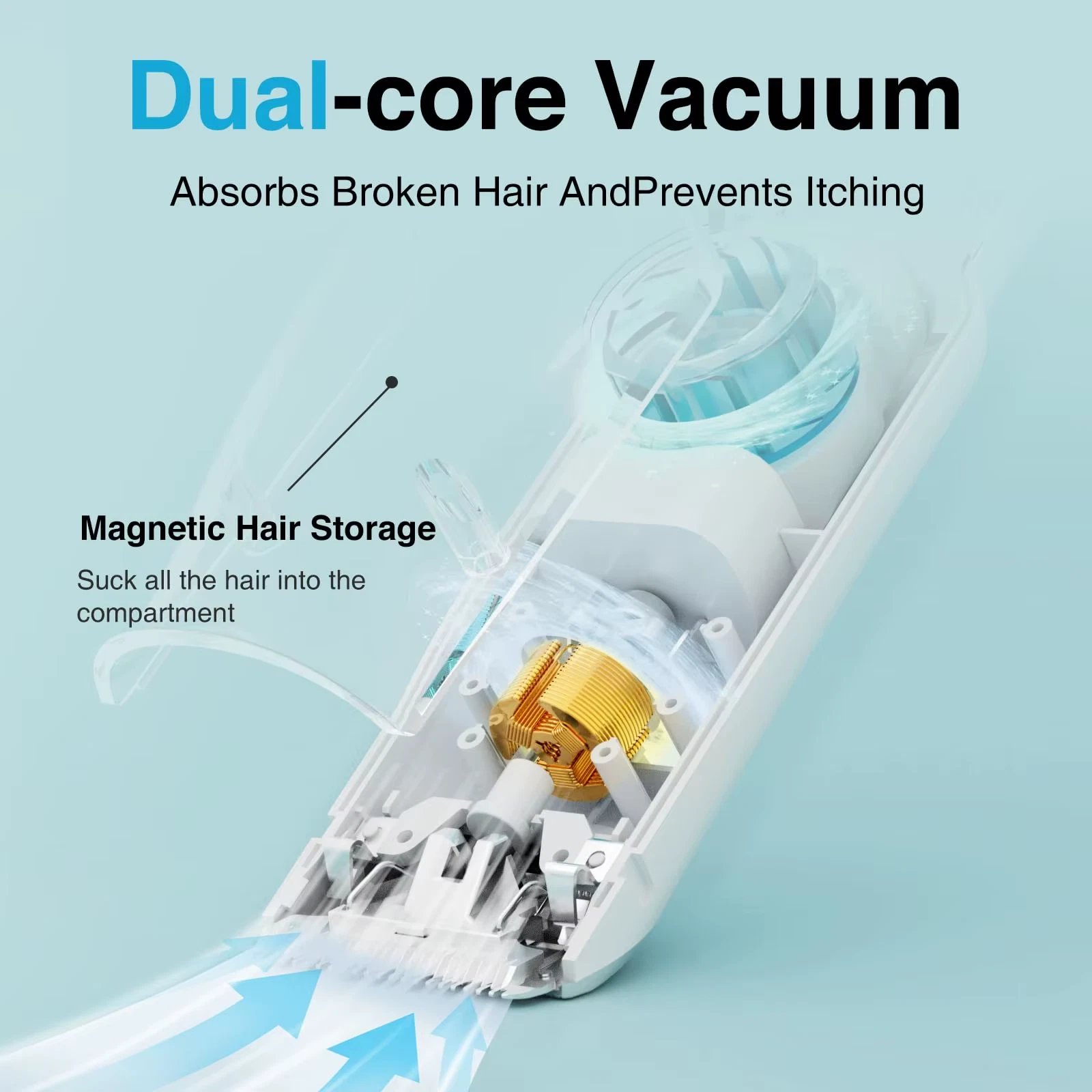 Baby Hair Clipper with Vacuum