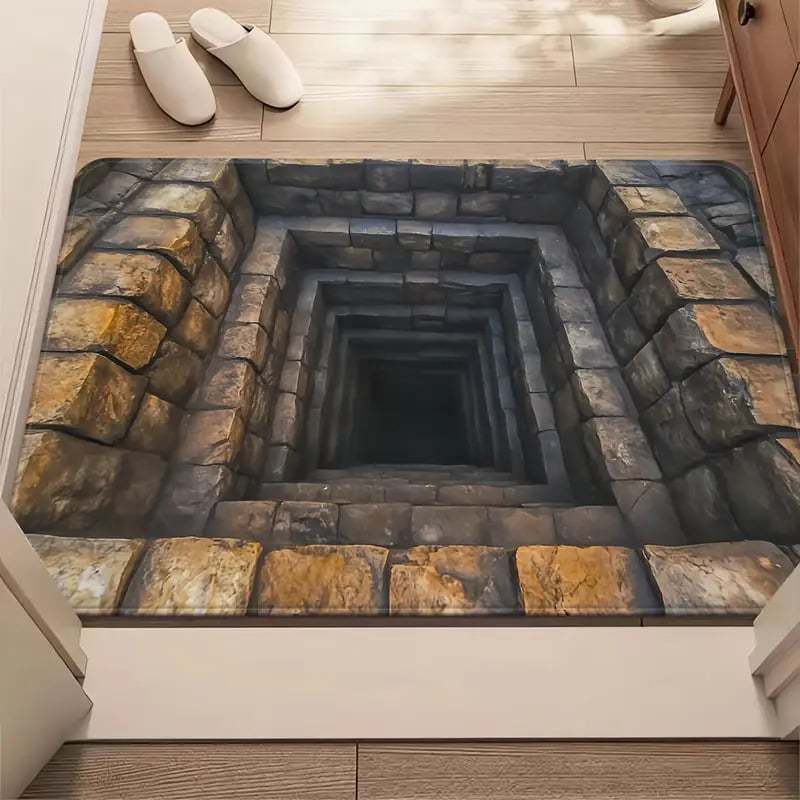 ✨Endless Abyss Illusion Doormat – Mind-Bending 3D Visual Effect