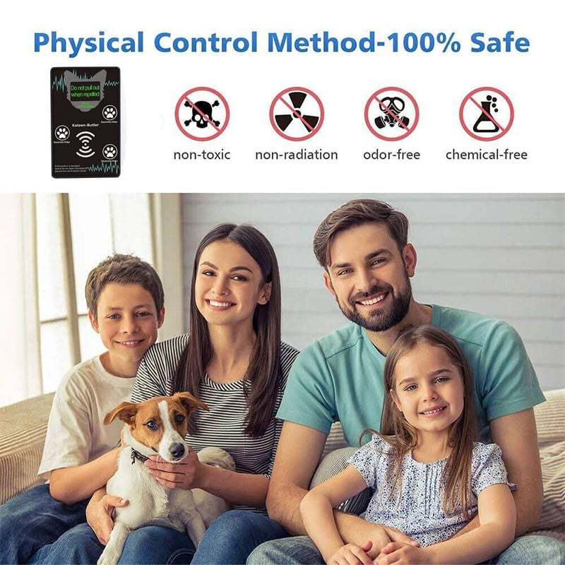 Ultrasonic electronic mouse repeller