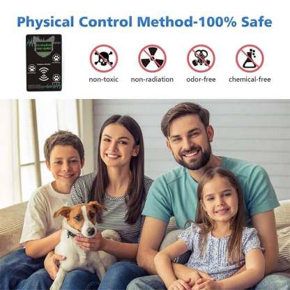 Ultrasonic electronic mouse repeller