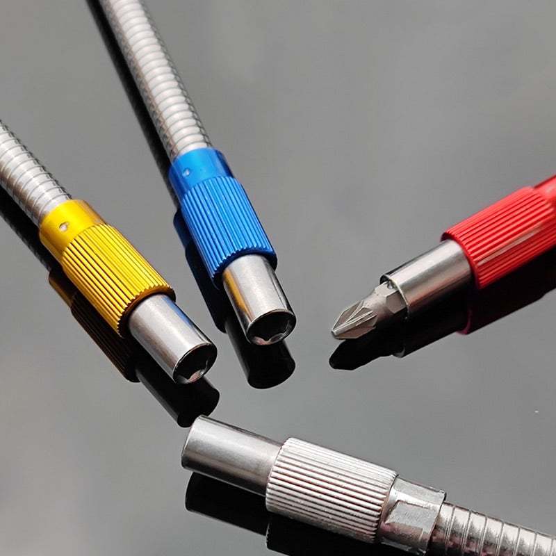 (🔥HOT SALE NOW 49% OFF) - Hexagonal Shank Metal Flex Universal Extension Bit Holder