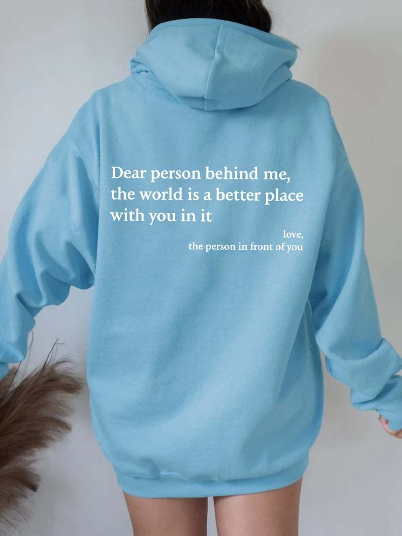 🔥⏰New Year Sale Save 49% OFF&Free Shipping🔥✨'Dear Person Behind Me' Sweatshirt🥳