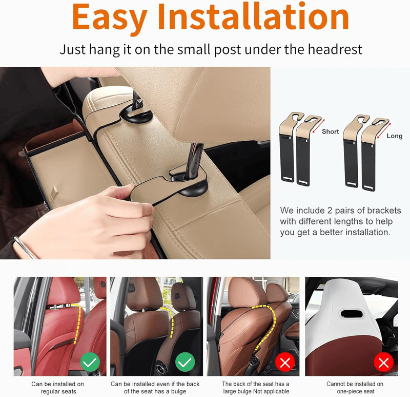 Sale 3-in-1 Car Backseat Organizer – Keep Your Ride Clean & Organized!