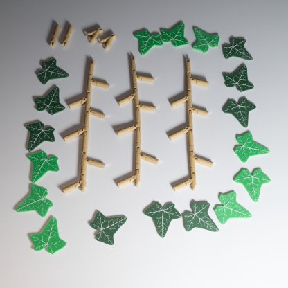 Ivy Fridge Magnet with Articulating Stems