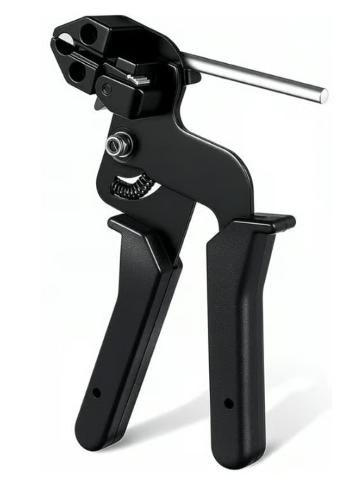 🔥Stainless Steel Cable Tie Gun with Metal Zip Ties
