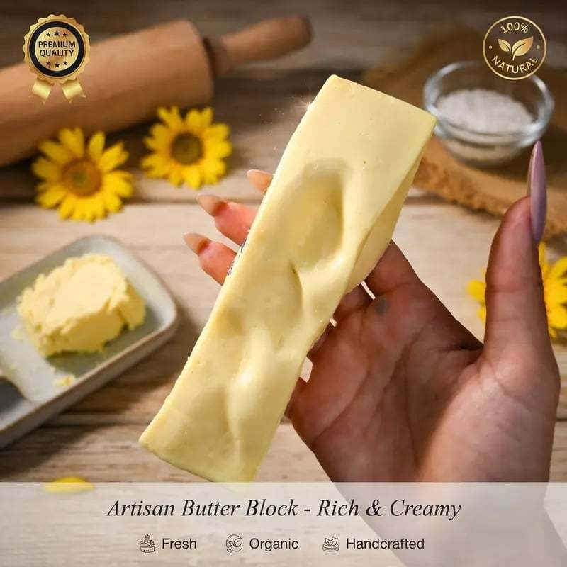 🧈 Butter Stick Squishy Toy – Funny Stress Relief Squeeze 😂