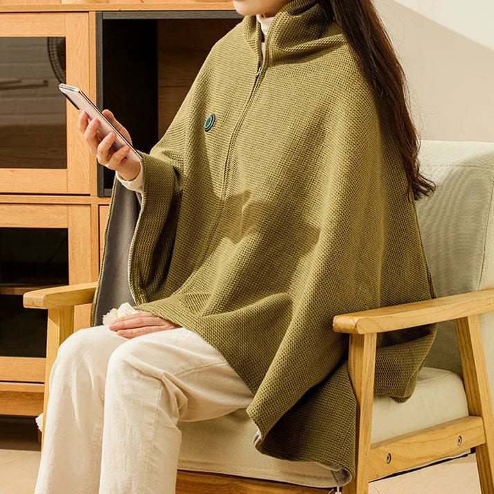 🎄LAST DAY 50% OFF - 🔥Portable Heated Blanket Shawl