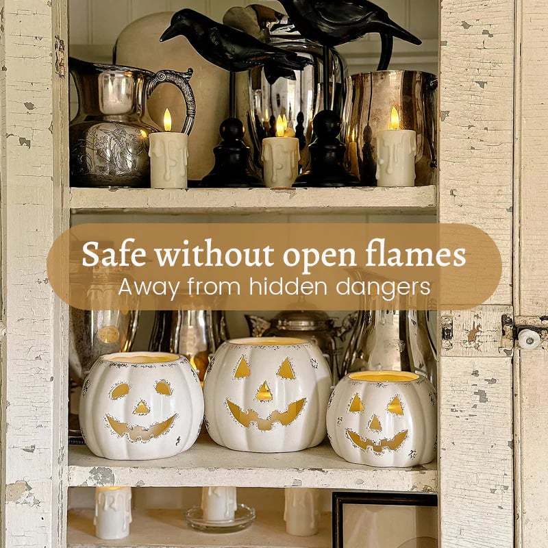 LED Cone-Shaped Festival Clip Candle